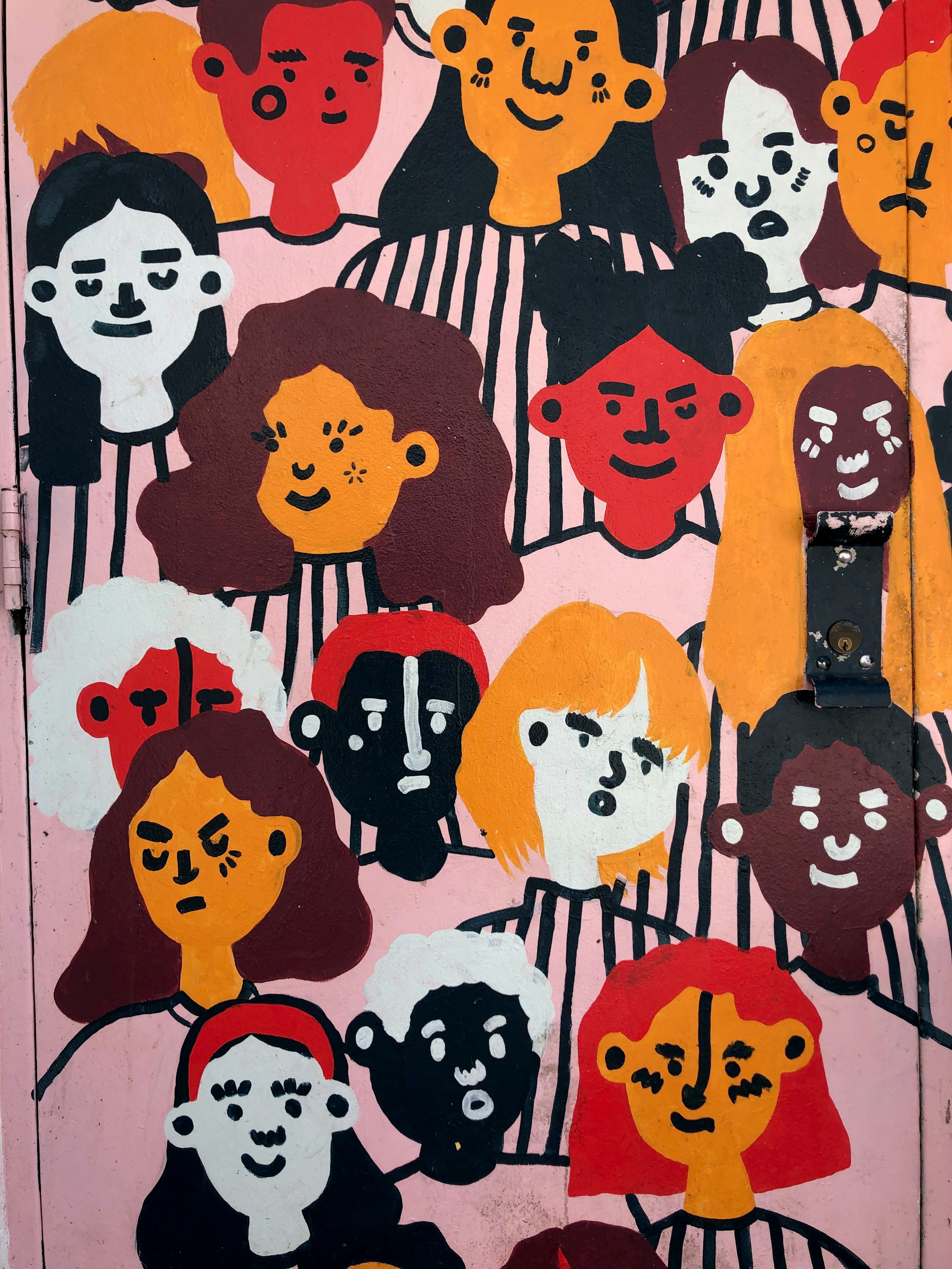 Portrait collage of women across generations
