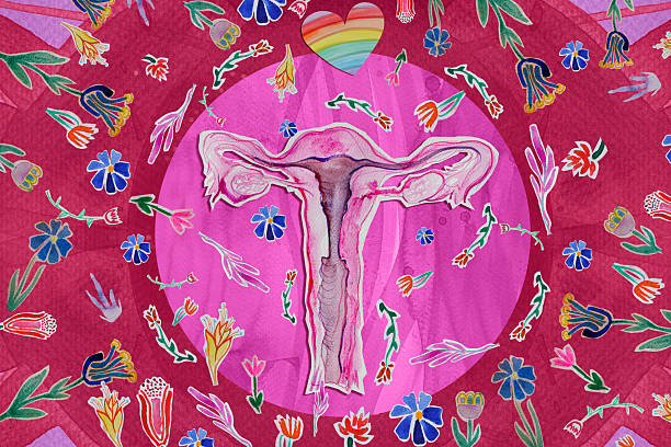 Collage of vintage feminist posters